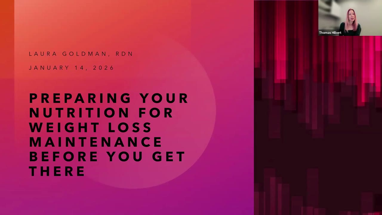 Preparing Your Nutrition for Weight Loss Maintenance BEFORE You Get There