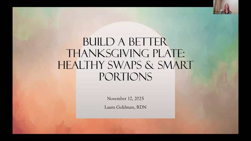 Build a Better Thanksgiving Plate: Healthy Swaps and Smart Portions