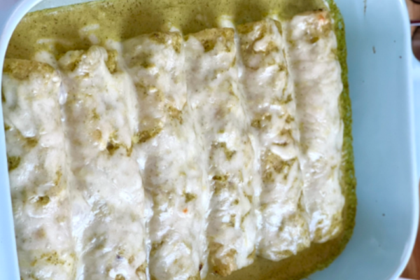 Cheesy Chicken Enchiladas
