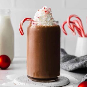 Chocolate Peppermint Protein Shake