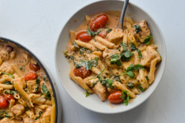 Creamy Chicken Rigatoni