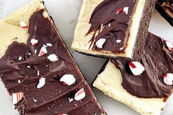 Peppermint bark Protein Bars