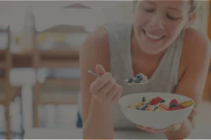 EATING WITH A SMALLER APPETITE
