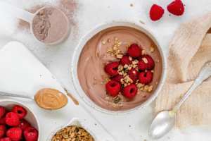 Whipped Greek Yogurt with Protein Powder