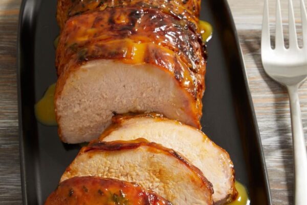 Orange-Glazed Pork Loin