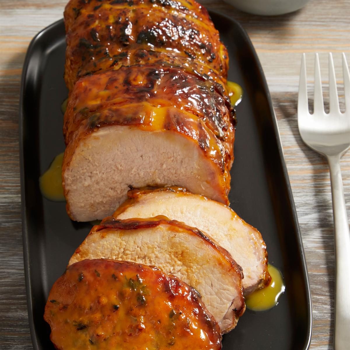 Orange-Glazed Pork Loin